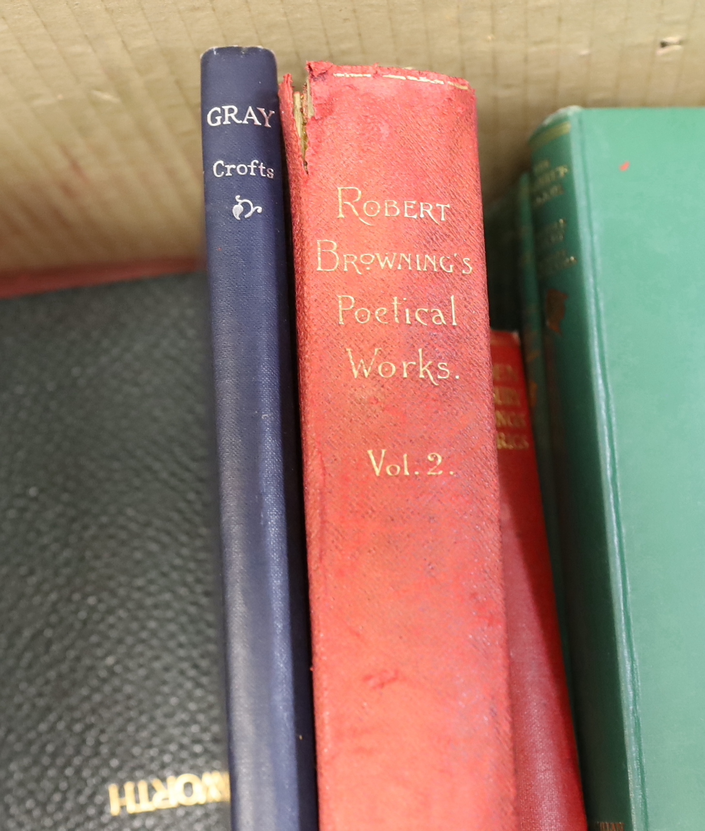 Literary miscellany - mostly cloth bound, later 19th to mid 20th century (50)